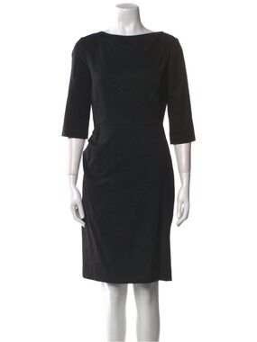 Moschino Cheap and Chic Wool Sheath Dress